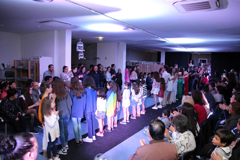 Desfile de moda na Biblioteca Municipal