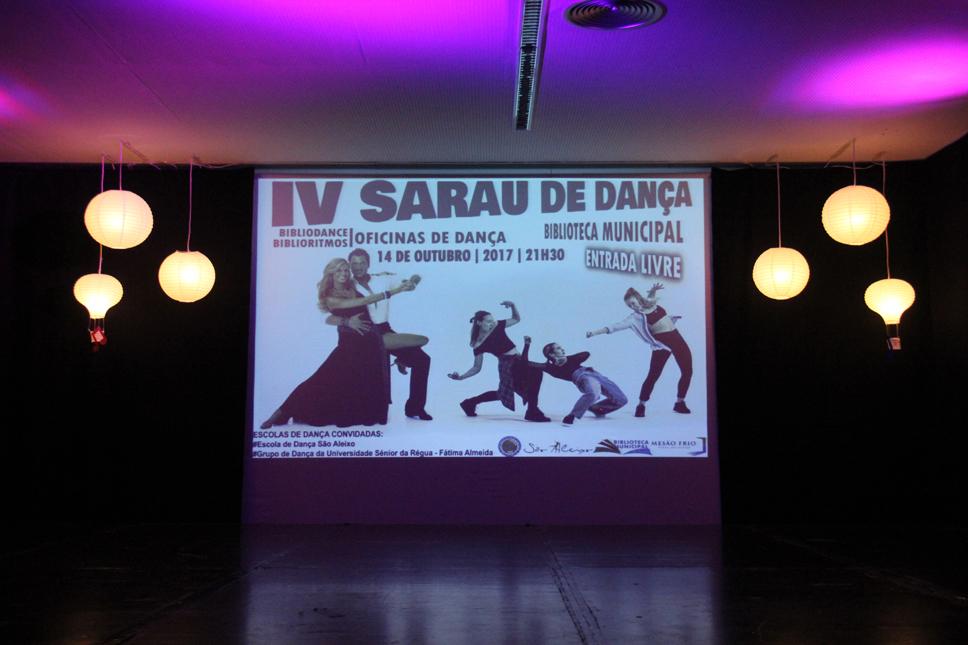 Biblioteca municipal de Mesão Frio realizou IV Sarau de dança