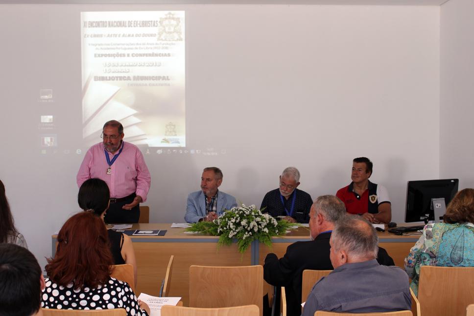 Encontro nacional de Ex-Libristas na Biblioteca Municipal