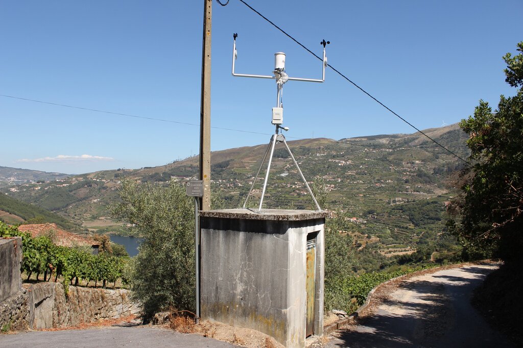 Estação meteorológica de Mesão Frio já está montada