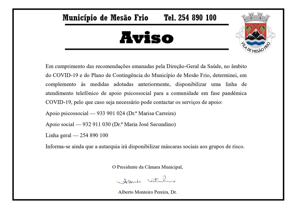 🛑 AVISO