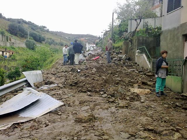 Mau tempo em Mesão Frio causa estragos de 3 milhões de euros