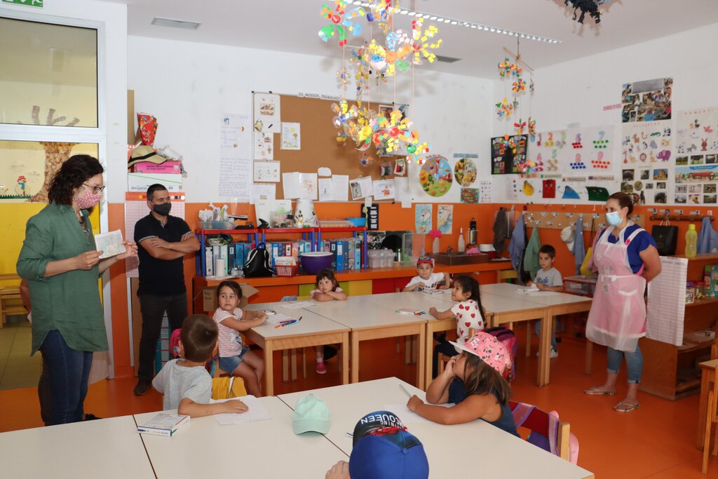 Município assinalou Dia Mundial da Criança na reabertura do pré-escolar