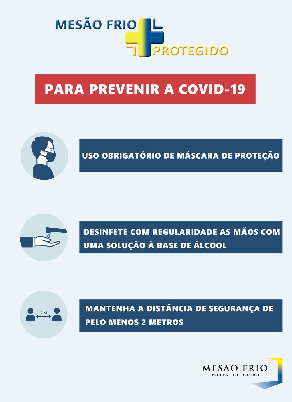 Para prevenir a COVID-19