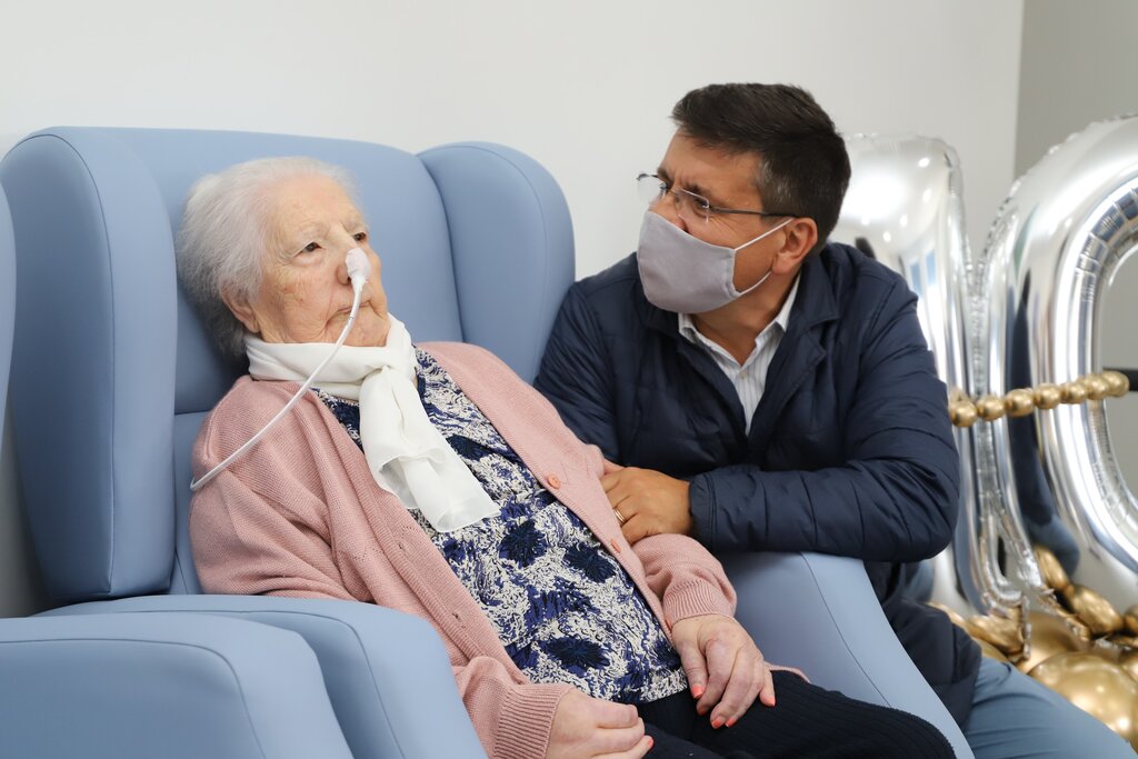 Utente da Misericórdia de Mesão Frio comemorou 100 anos de vida