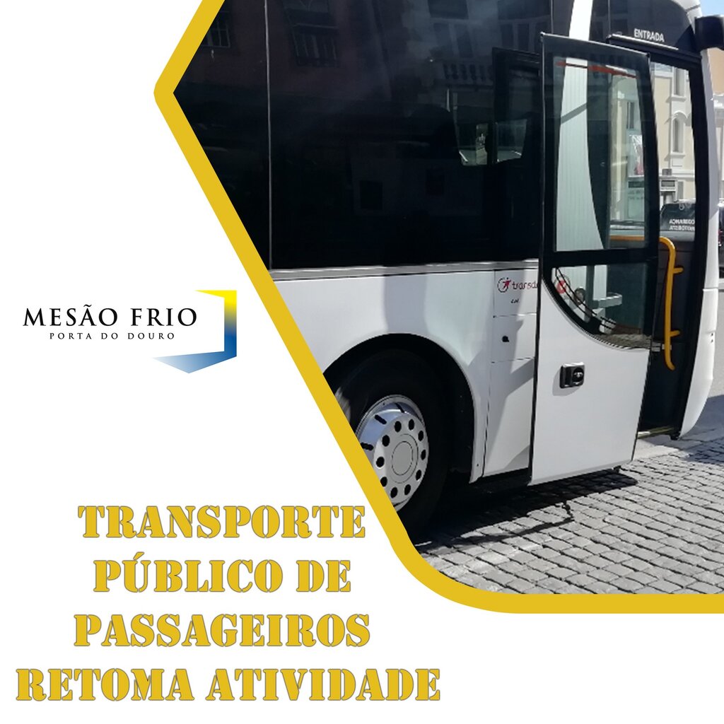 Transporte público de passageiros retoma atividade