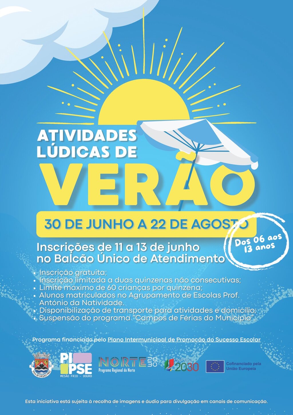 Atividades Lúdicas de Verão - Município de Mesão Frio