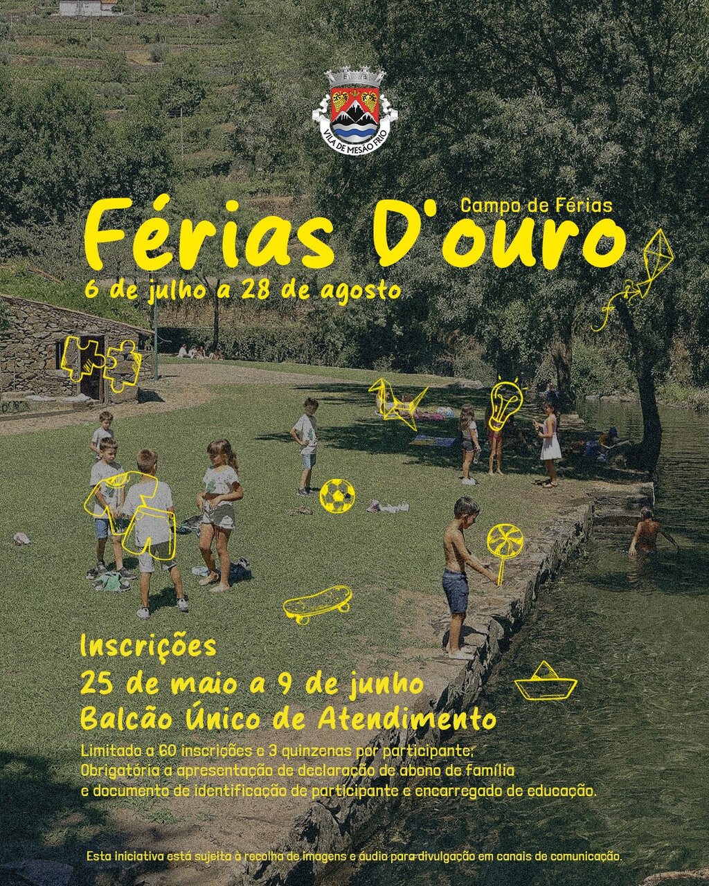 Cartaz Campo de F&eacute;rias Municipal 2026