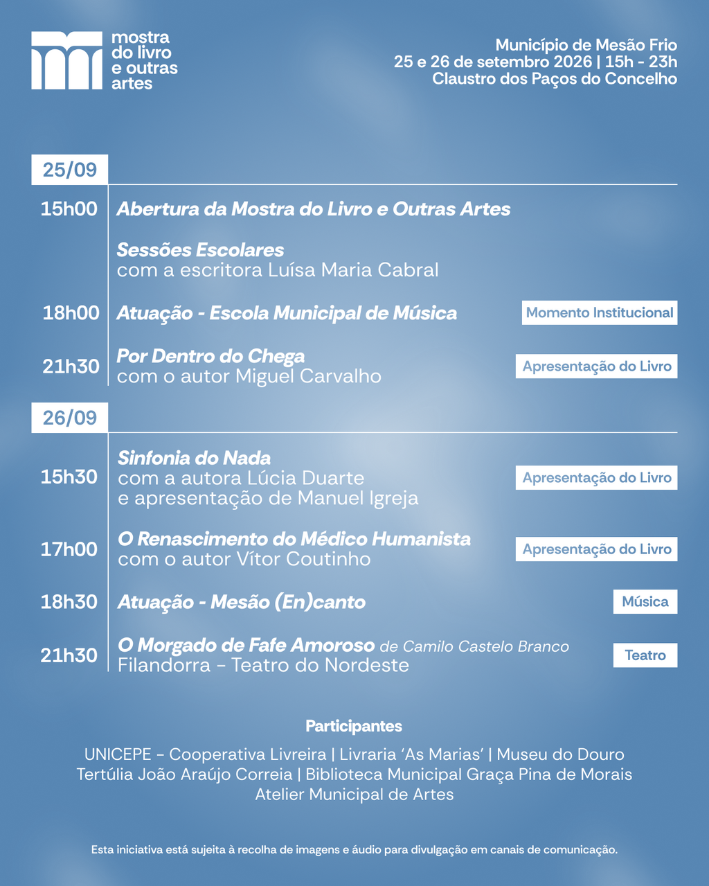 Post - Programa Completo - Mostra do Livro 2026 (1)